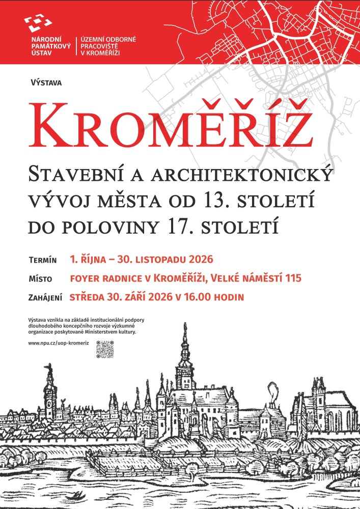 Kroměříž. Stavební a architektonický vývoj města od 13. do poloviny 17. století